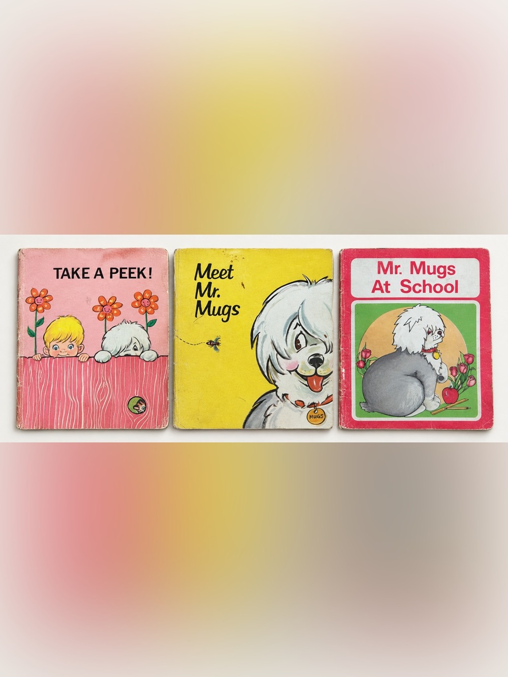Ginn and Company Mr. Mugs Childrens Reader Lot 1970s Sheep dog